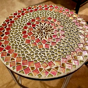Mosaic Side Table- Made to Order