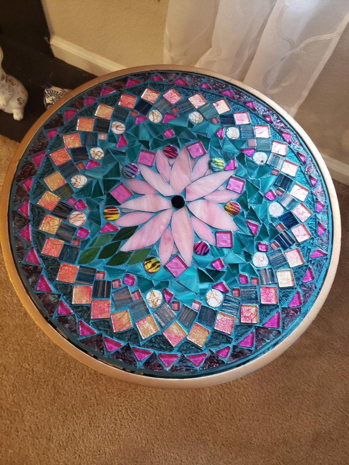 Mosaic Table Made to Order Etsy UK