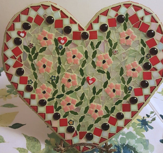 Mosaic Heart- made to order