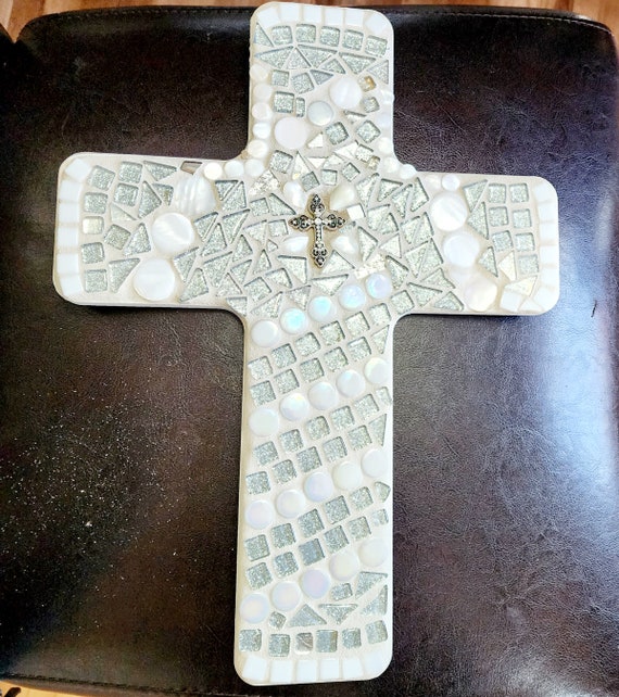 Mosaic Cross-SOLD - can be made in any colors