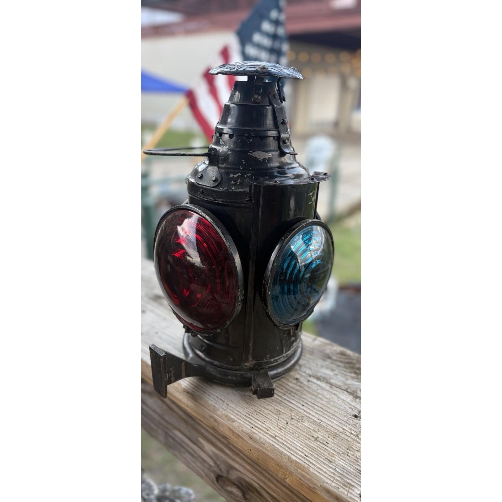 Railroad Switch Antique Lantern - Etsy