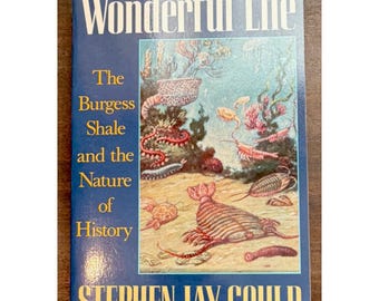 Stephen Jay Gould Wonderful Life Burgess Shale Aard van de geschiedenis PB 1990