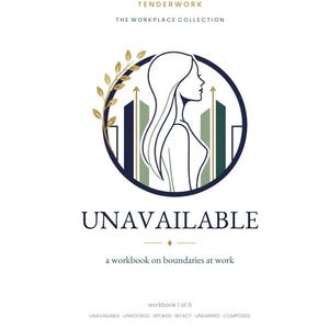 Boundaries at Work Workbook | Assertiveness Self Help, Say No Scripts (Fillable PDF Download)