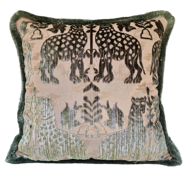 Custom Pillow Brush Fringe Etsy