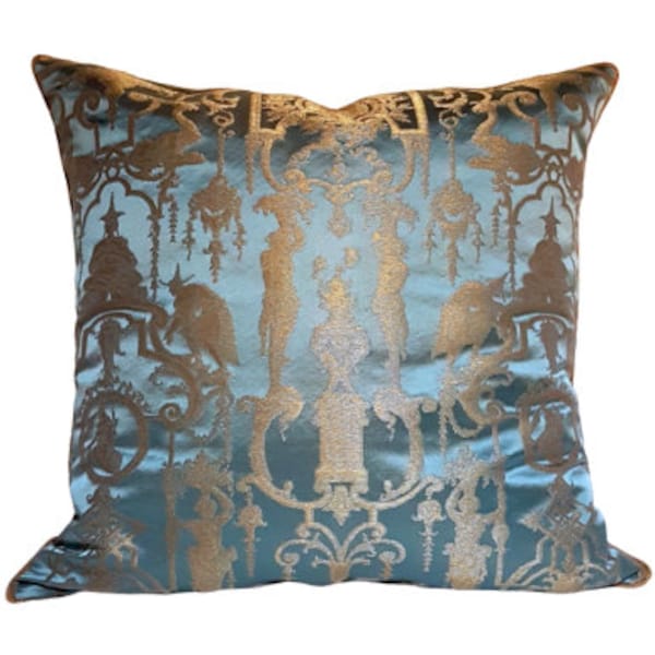 Gold Throw Pillow Etsy