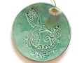 Ceramic Dish Bird Mint Plate Jewelry Dish Hummingbird Ring Holder Home Decoration Pottery product logo