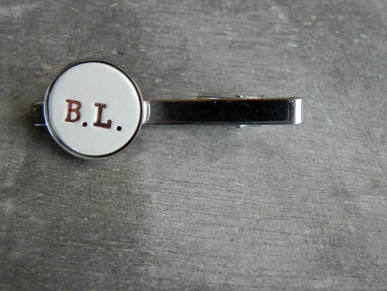 personalised tie with initials