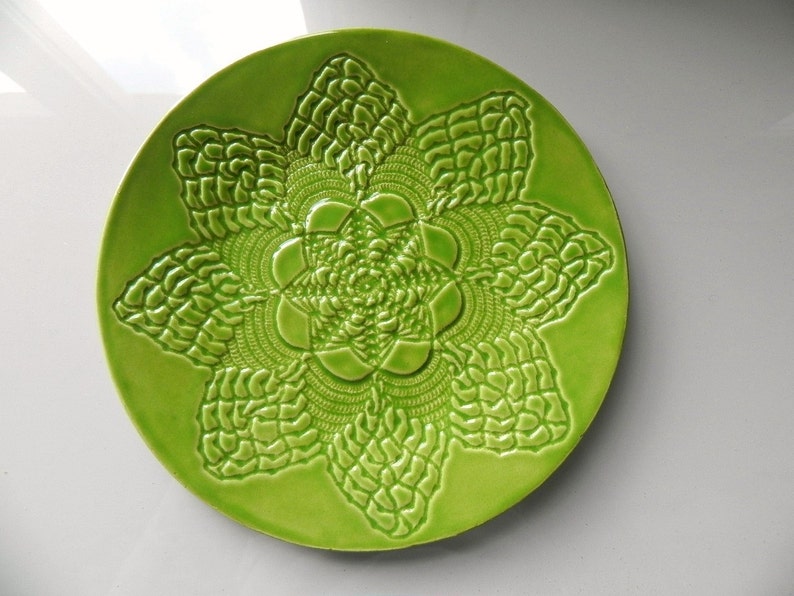 Lace Dessert Plate | Gunmetal main image 1
