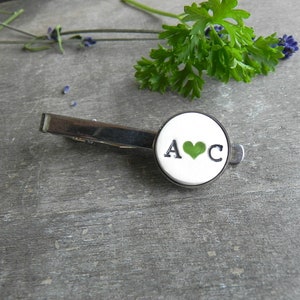 personalised tie with initials