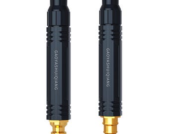 Adjustable High Pressure Water Gun Nozzle with Rotating Spray Head for Car Washing and Garden Use