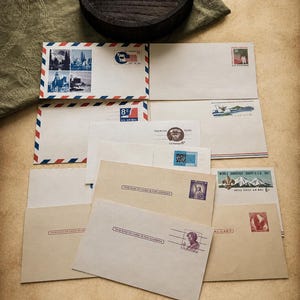 Vintage Aerogramme - Etsy