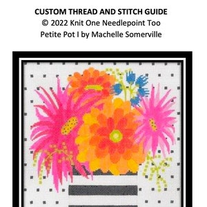 Guía de puntadas para Petite Pot I Machelle Sommerville MAS093