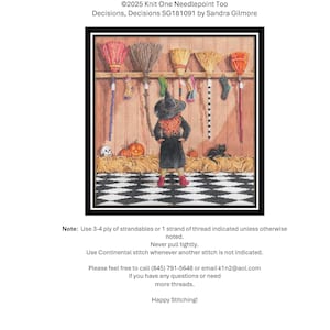 Stitch Guide for Decisions, Decisions by Sandra Gilmore SG181091