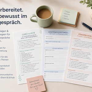 Att genomföra effektiva föräldramöten | Föräldrahandledning | Förberedelser inför skolmöten | Checklista för stödmöten | Skolfrågor (PDF)