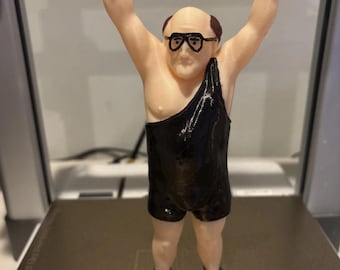 Always Sunny in Philadelphia Trash Man Frank Reynolds 3D Printed Action Figure 6” Statue