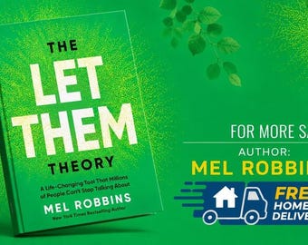 The Let Them Theory by Mel Robbins Paperback | Self Help Personal Growth Guide