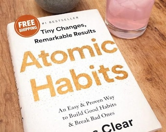 Atomic Habits Book James Clear | Improve Your Life with Small Habits | Top Bests