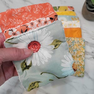 Set of 12 makeup removers, reusable face wipes, reusable face cleaners, washable face wipes, face pads, washable face pads, zero waste wipes