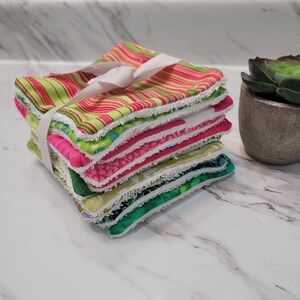 Set of 12 makeup removers, reusable face wipes, reusable face cleaners, washable face wipes, face pads, washable face pads, zero waste wipes