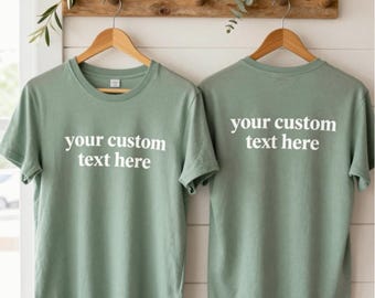 Camiseta personalizada para adultos