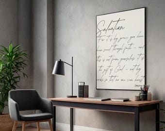 Conjunto de pósteres con definiciones de palabras bíblicas / Arte mural cristiano / Láminas con versículos bíblicos / Decoración bíblica minimalista