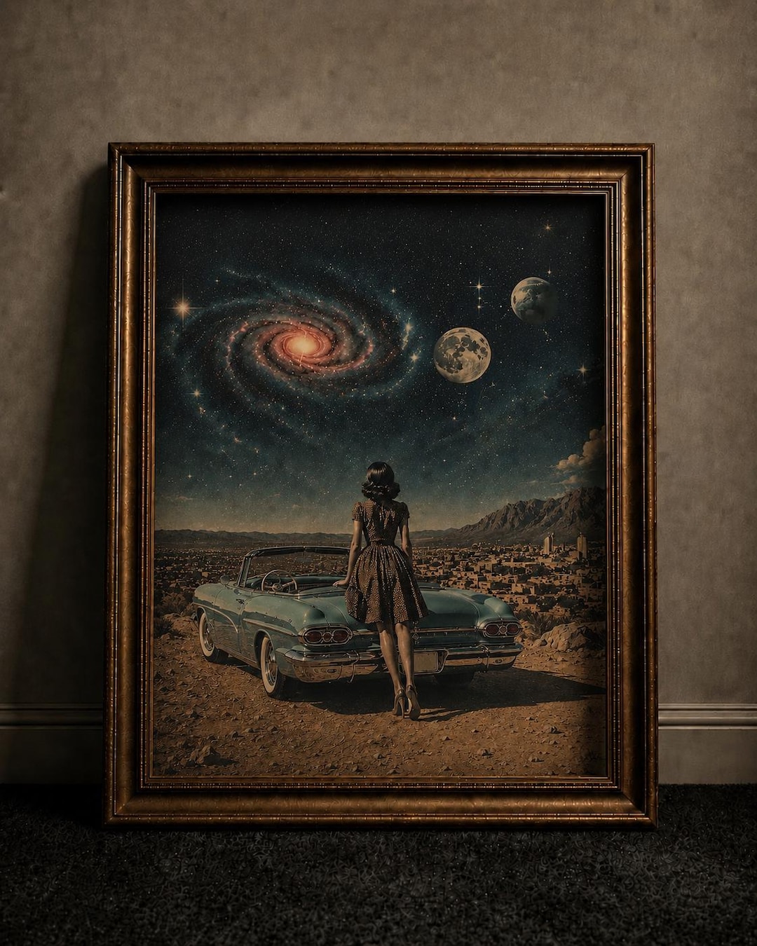 vintage-space-art-print-retro-futuristic-wall-decor-cosmic-galaxy