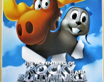 ADVENTURES of ROCKY and BULLWINKLE 2000 Original Ds - Etsy ADVENTURES of ROCKY and BULLWINKLE 2000 Original Ds - Etsy