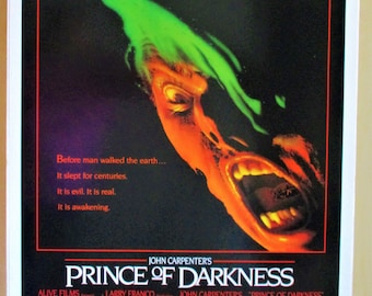 PRINCE OF DARKNESS JOHN CARPENTER MOVIE POSTER FILM A4 A3 ART PRINT CINEMA