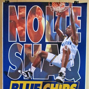 94年 シャキールオニール ペニーハーダウェイ BLUE CHIPS ポスター 94