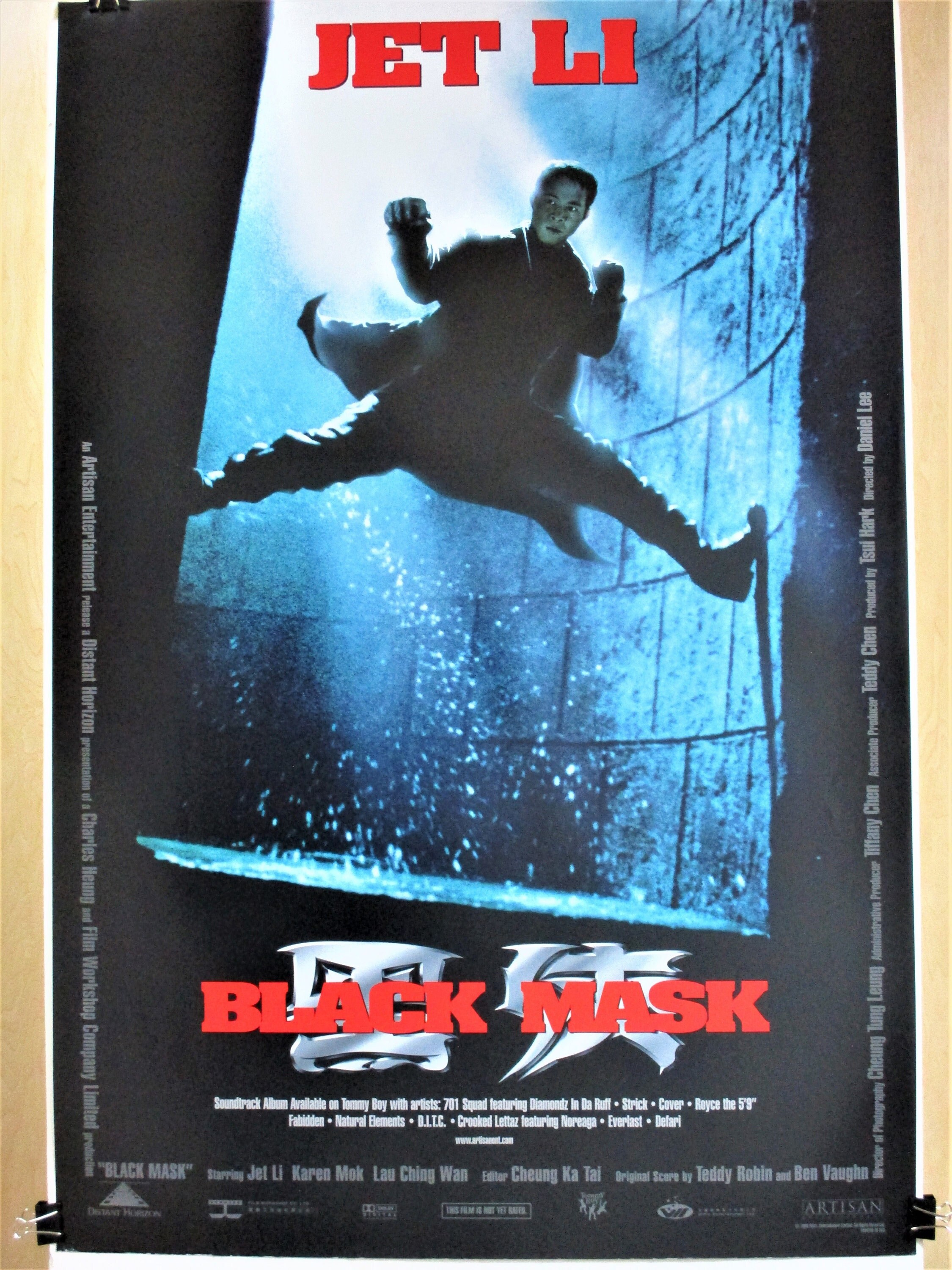 Jetli Ki Sexy Video - BLACK MASK hak Hap 1996 Original Rolled 26 3/4X37 3/4 Movie - Etsy Ireland