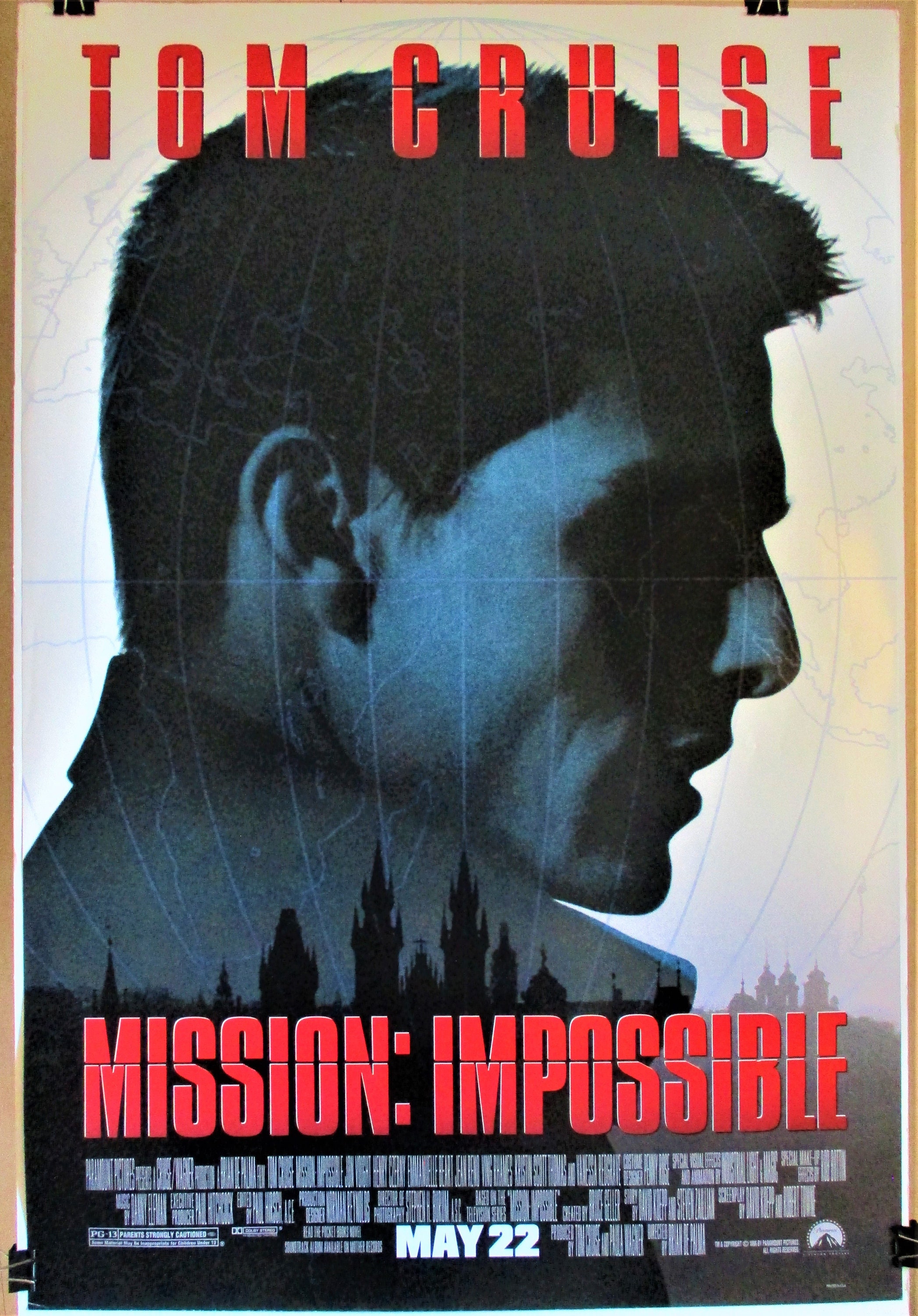 mission impossible 1996 poster
