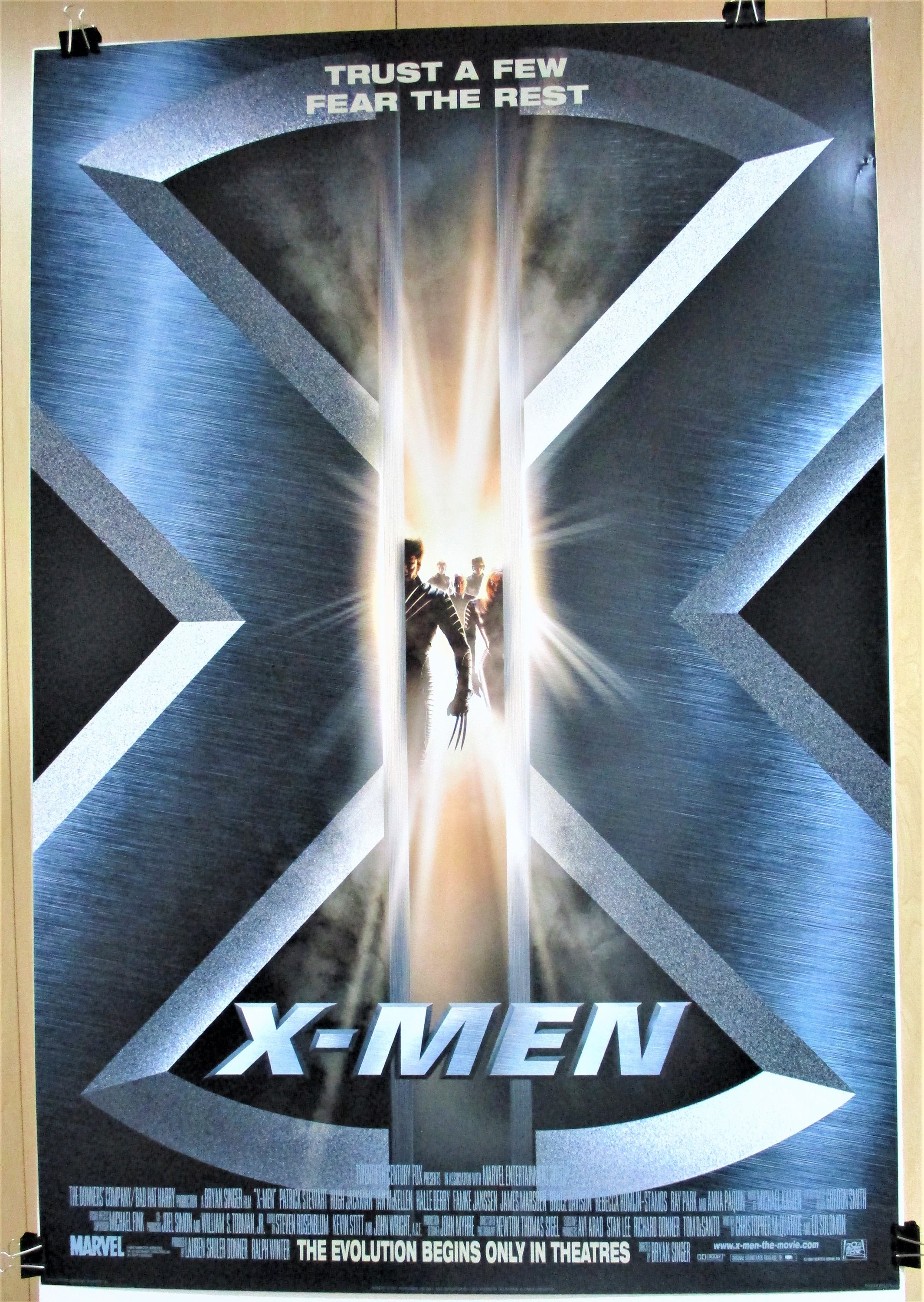 X Men Movie Poster 2000