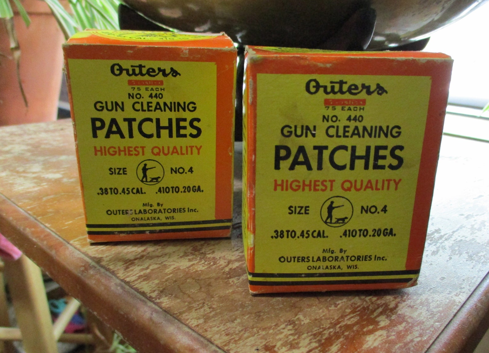 OUTERS Gun Cleaning Patches No. 440 Lot of 2 Boxes Size No. Etsy