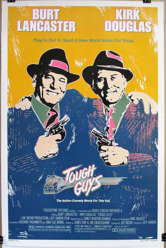 Tough Guys 1986 Original Rolled 27 X 41 Movie Poster Etsy