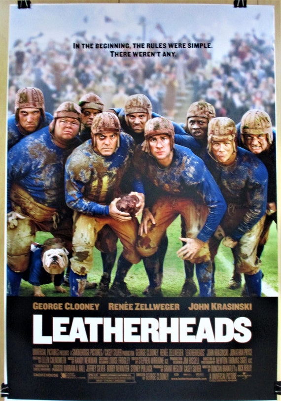 LEATHERHEADS Original Rolled 27 X 40 Vintage Movie Etsy