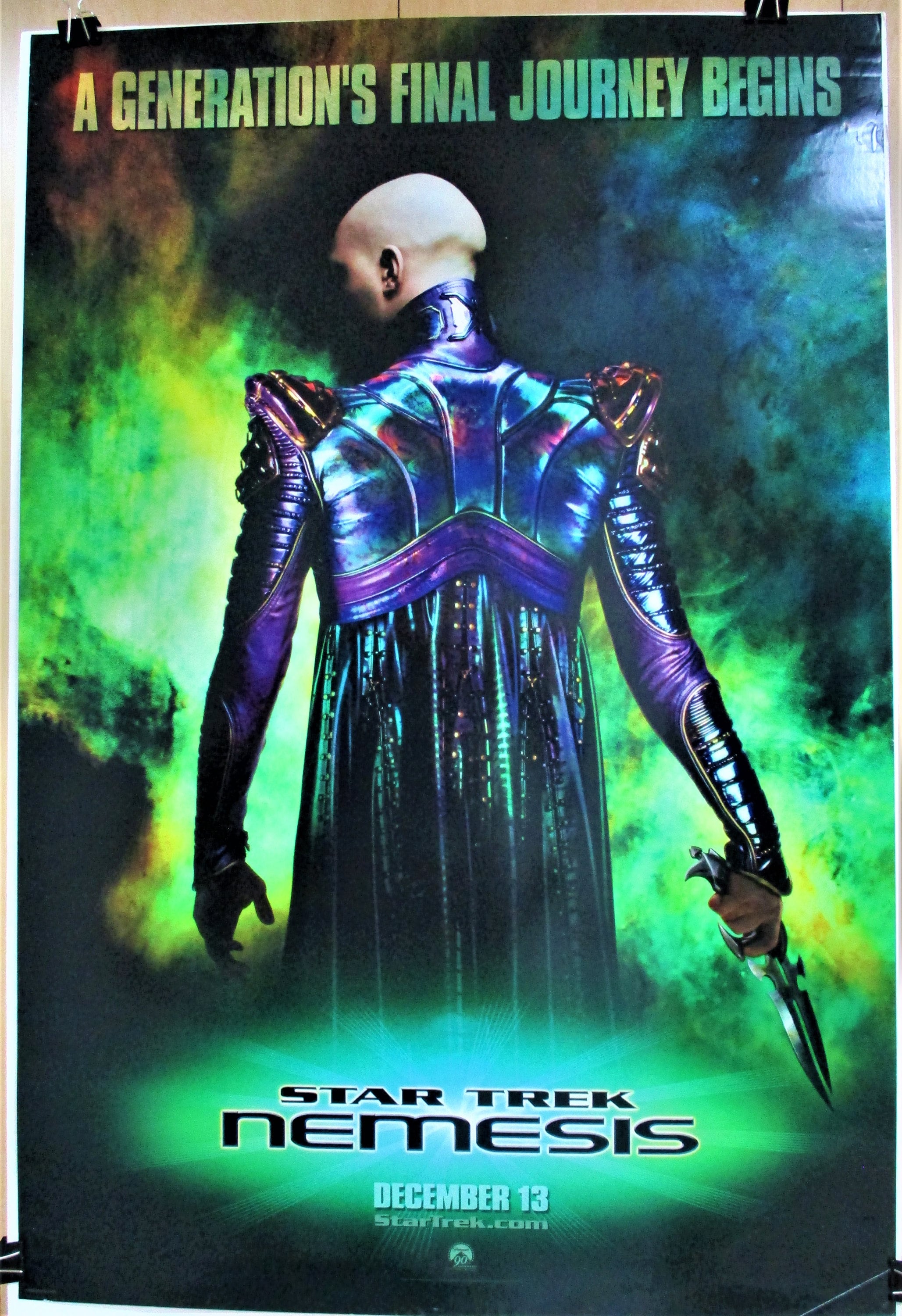 Star Trek Nemesis Original Rolled 27 X 40 Adv. Movie - Etsy Australia