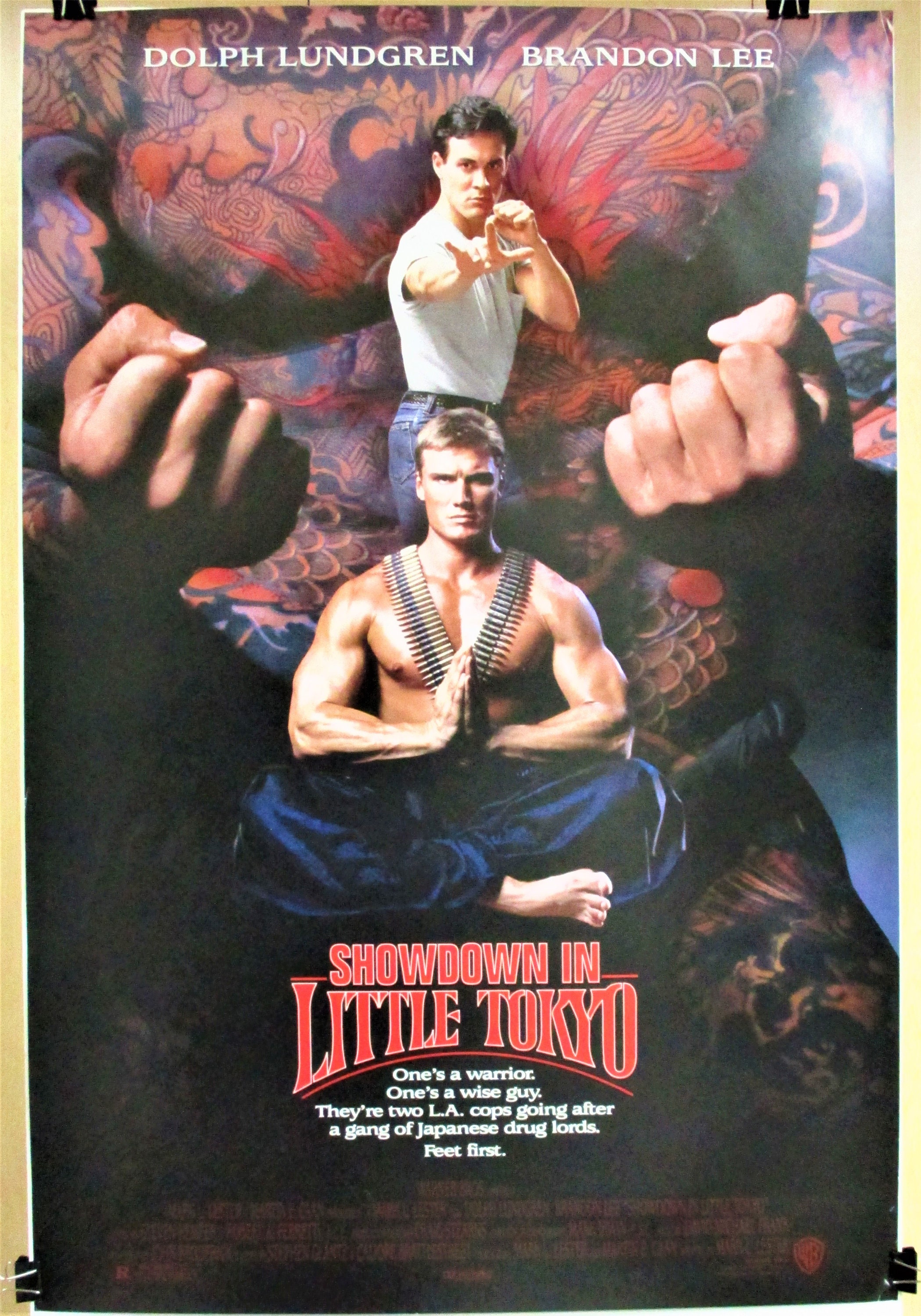 BRANDON LEE 1991 Original 27x40 Movie Poster Vintage Movie - Etsy