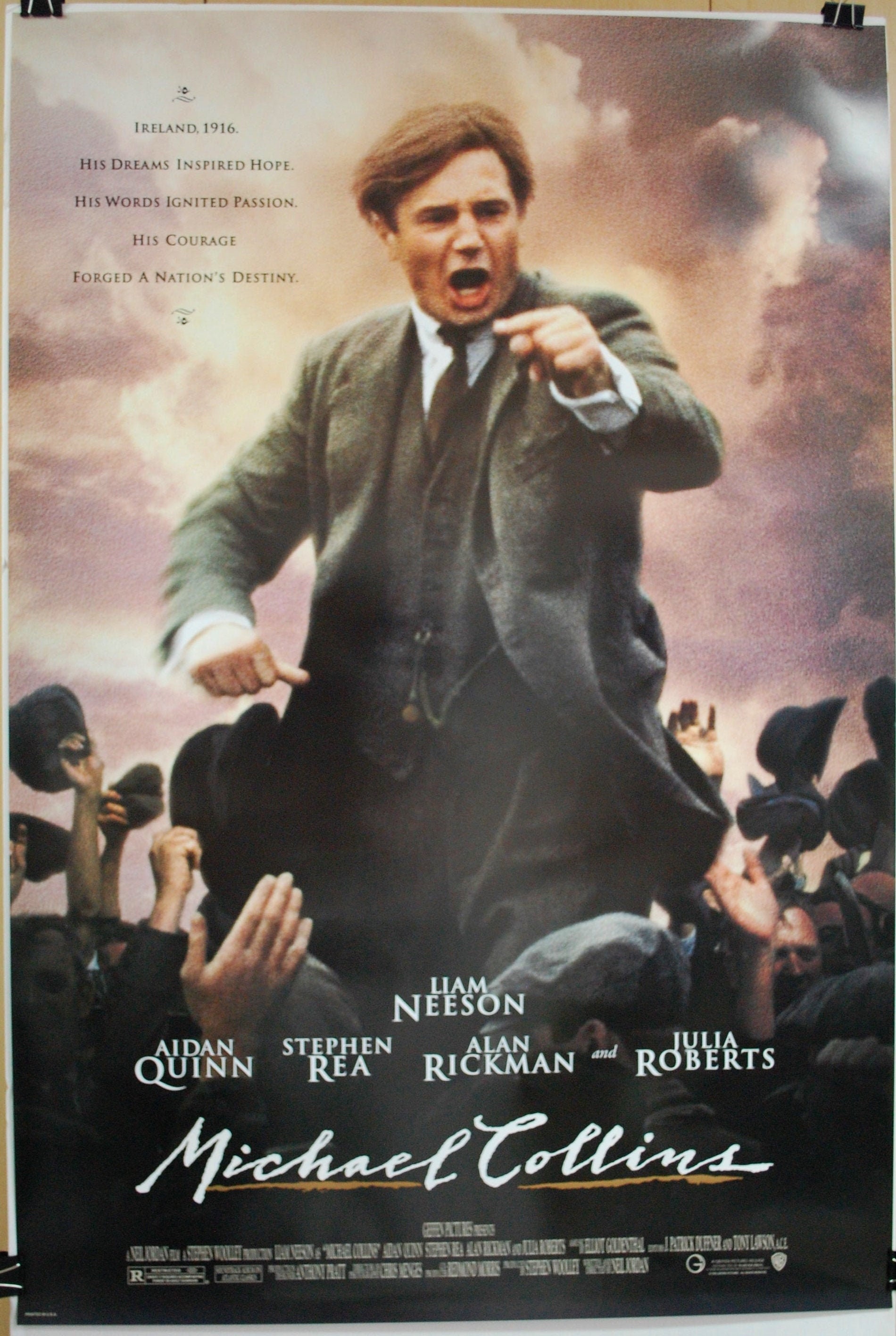 MICHAEL COLLINS 1996 Original 27 X 40 Movie Poster Liam - Etsy France