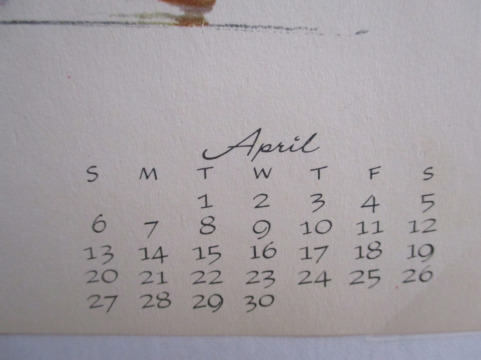 Earl Macpherson April 1952 Vintage Pin up Calendar Page Etsy