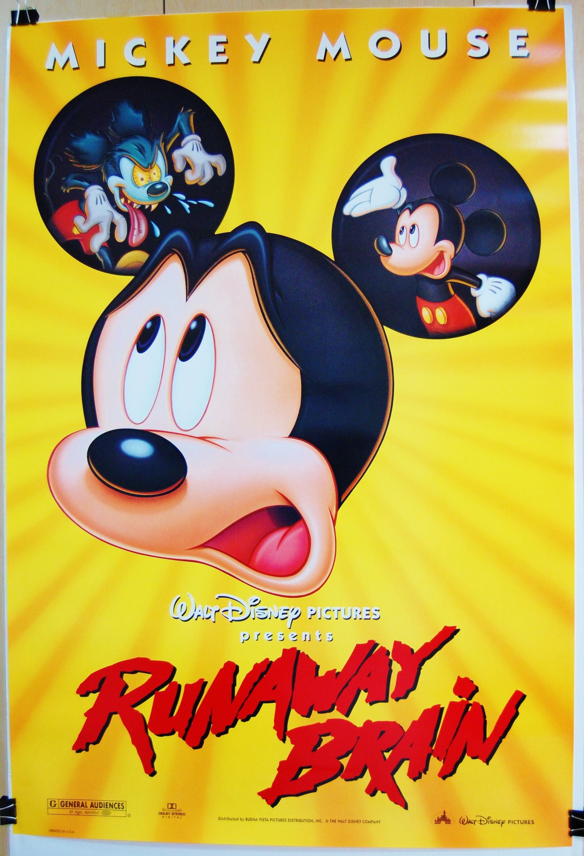 mickey mouse runaway brain figure