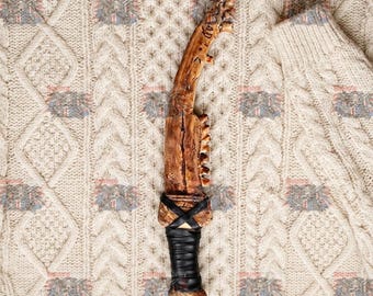 Réplica de la primera hoja de Supernatural, accesorio del cuchillo de Caín, hoja para cosplay de Dean Winchester