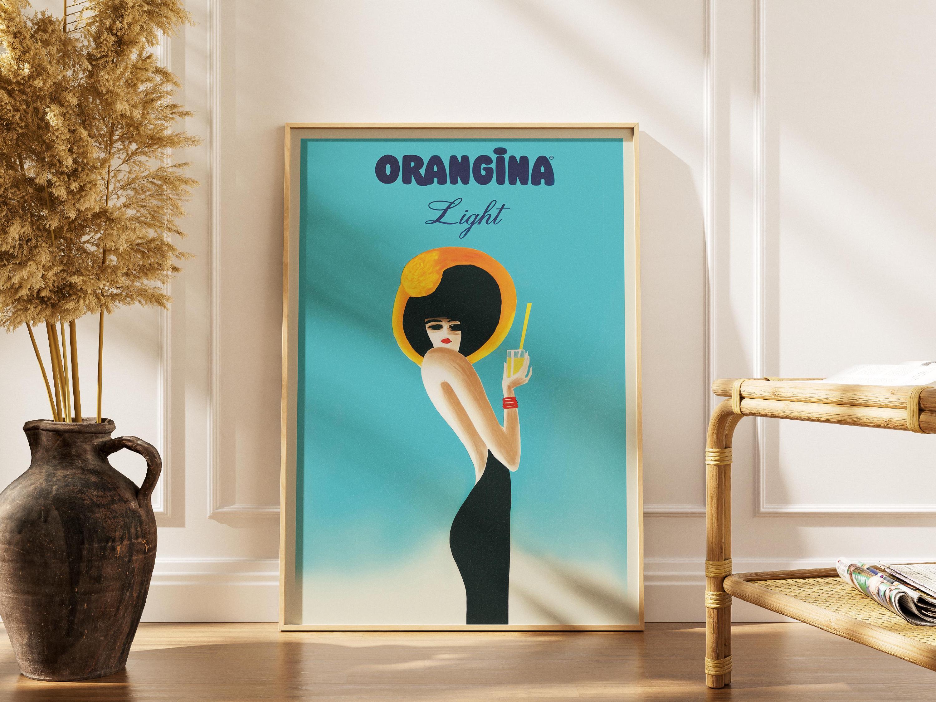 Orangina Poster - Etsy