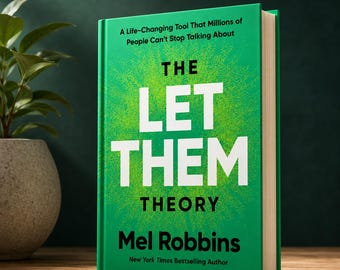 Let Them Theory Book Mel Robbins Motivational Book Personal Growth Self Improvement Guide