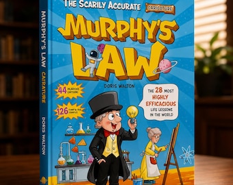 Murphys Law Book Funny Wisdom Gift Inspirational Life Lessons Humor Paperback Read