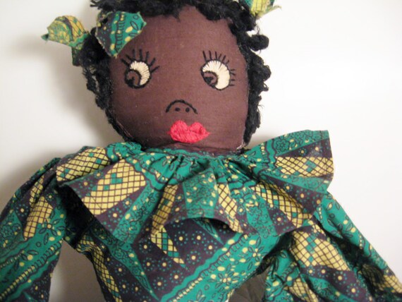 vintage black rag dolls