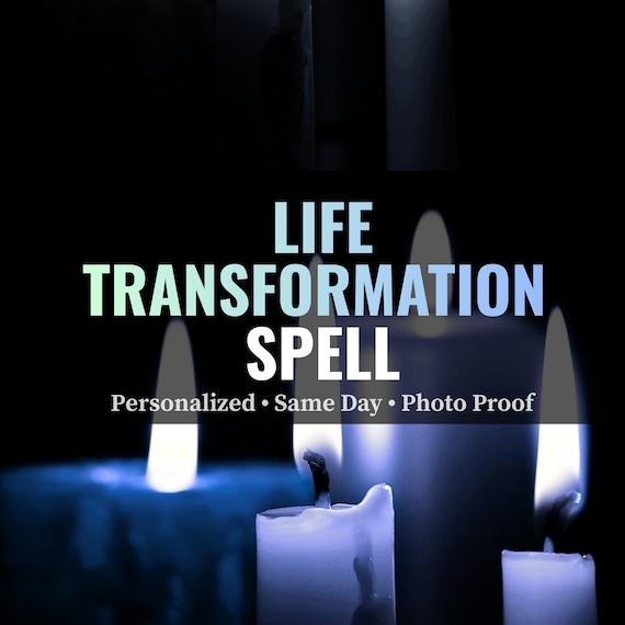 Life Transformation Spell, Fresh Start Ritual, New Beginning, Remove Blocks, Positive Change Energy Work