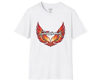 Firehawk Flame Wings T-Shirt | Phoenix Style Graphic Tee