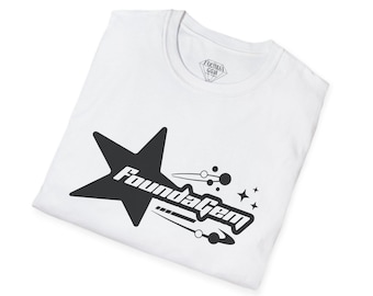 FoundaGem star logo T-Shirt | Y2K graphic
