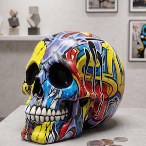 Graffiti Piggy Bank - Etsy