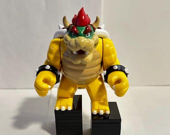 bowser Mario figure video game character big fig blocks mini turtle shell